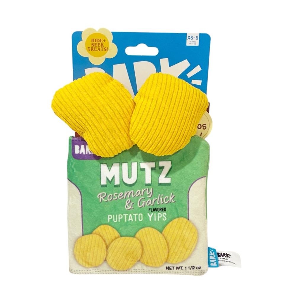 Bark Dog Toy Picnic in the Bark XS-S Mutz Squeaky NEW